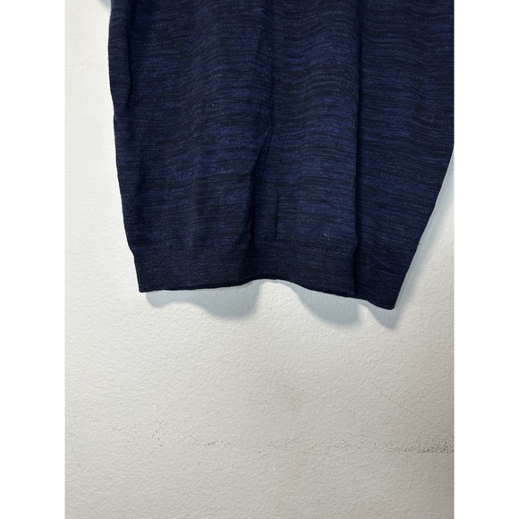 Banana Republic Mens Medium Polo Shirt Short Sleeve Blue - Picture 4 of 6